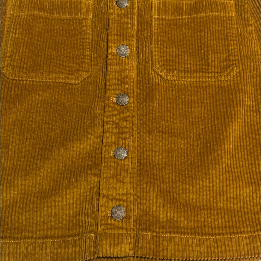 Madewell corduroy skirt